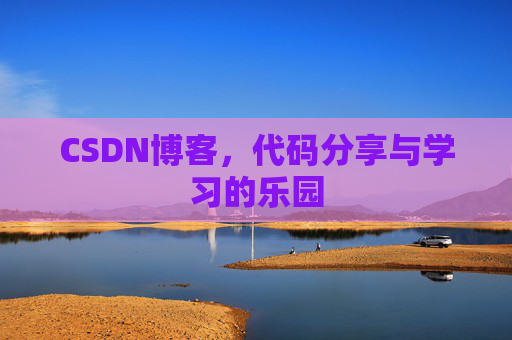 CSDN博客，代码分享与学习的乐园